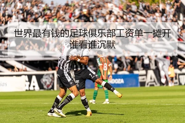 世界最有钱的足球俱乐部工资单一摊开谁看谁沉默